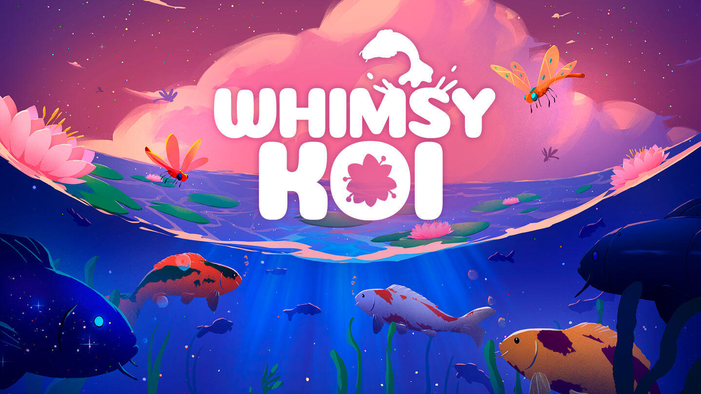 Whimsy Koi - Illustration and Logo by alejdark